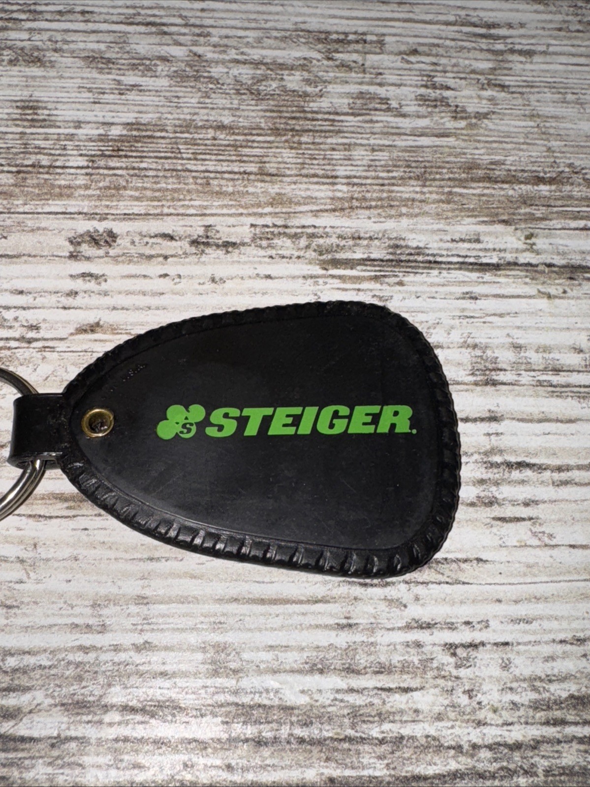 Vintage Steiger Tractor Keychain Agriculture Memorabilia Blank No Dealer