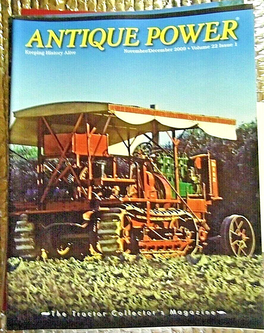 ANTIQUE POWER Magazine November December 2009 Century Tractor