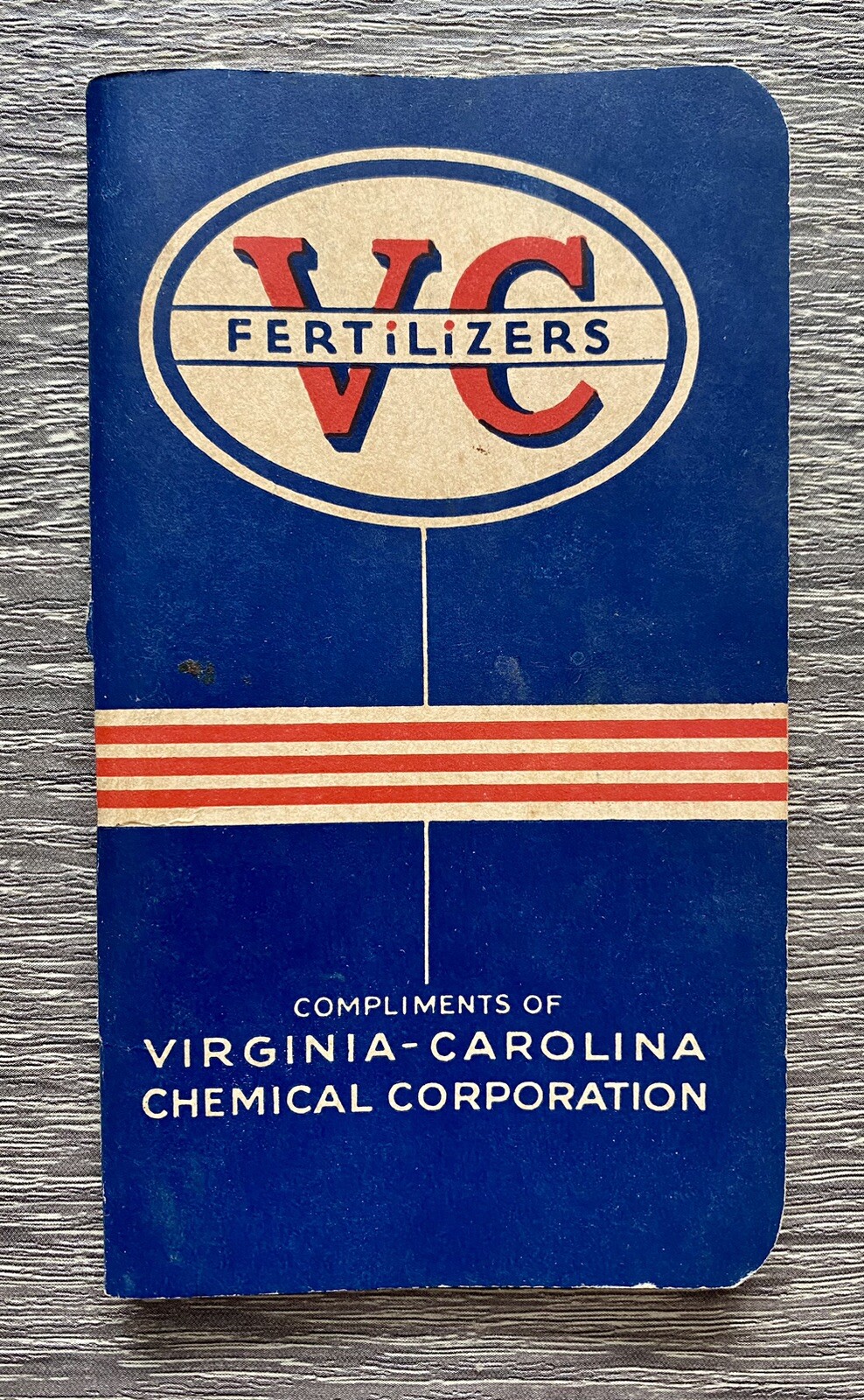 Vtg Farm 1941 VC Fertilizers Pocket Note Booklet w/ Advertising Unused VA NC
