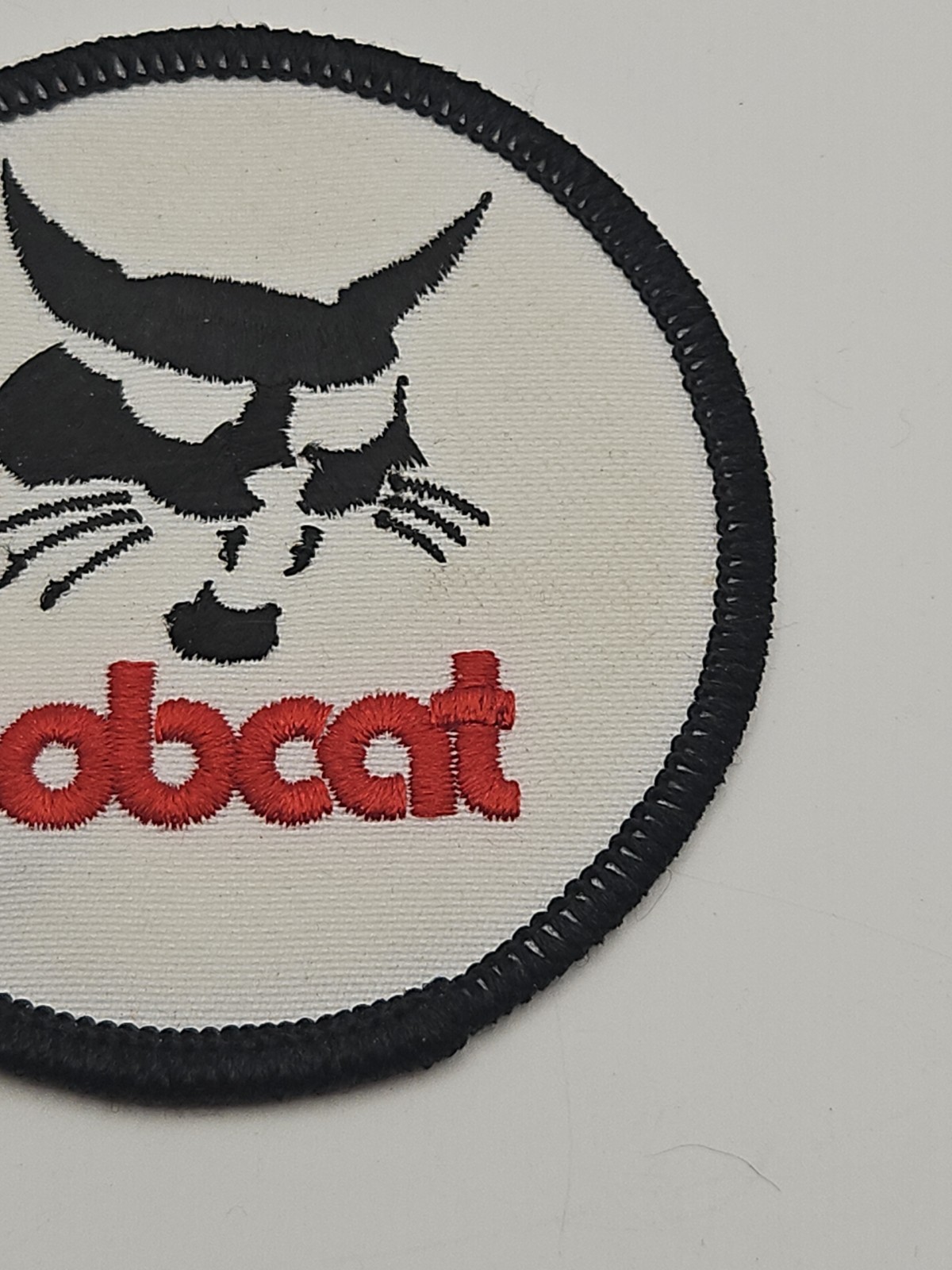 Vintage Bobcat Skid Steer Brand Patch
