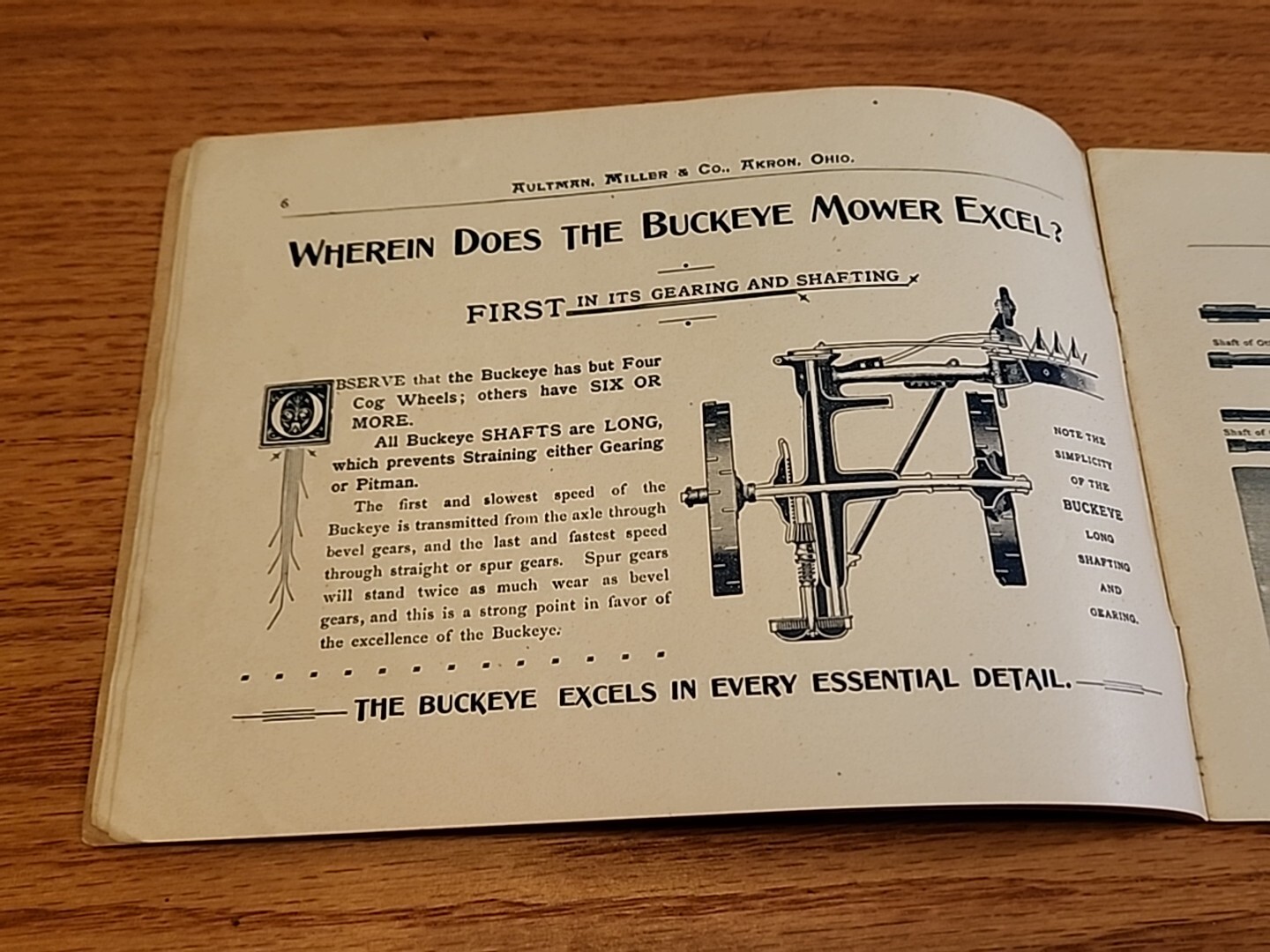 1891 Buckeye Harvesting Machines Aultman Miller Co Catalog Farm Implements