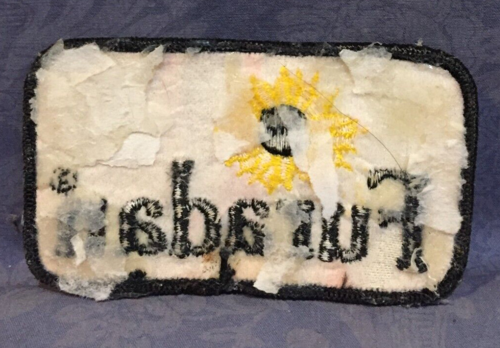 Furadan Rectangular Embroidered Patch