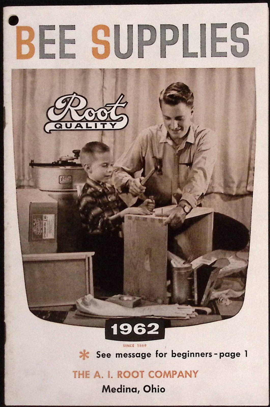1962 World Fanous Bee Supplies Catalog A I Root Company Medina OH