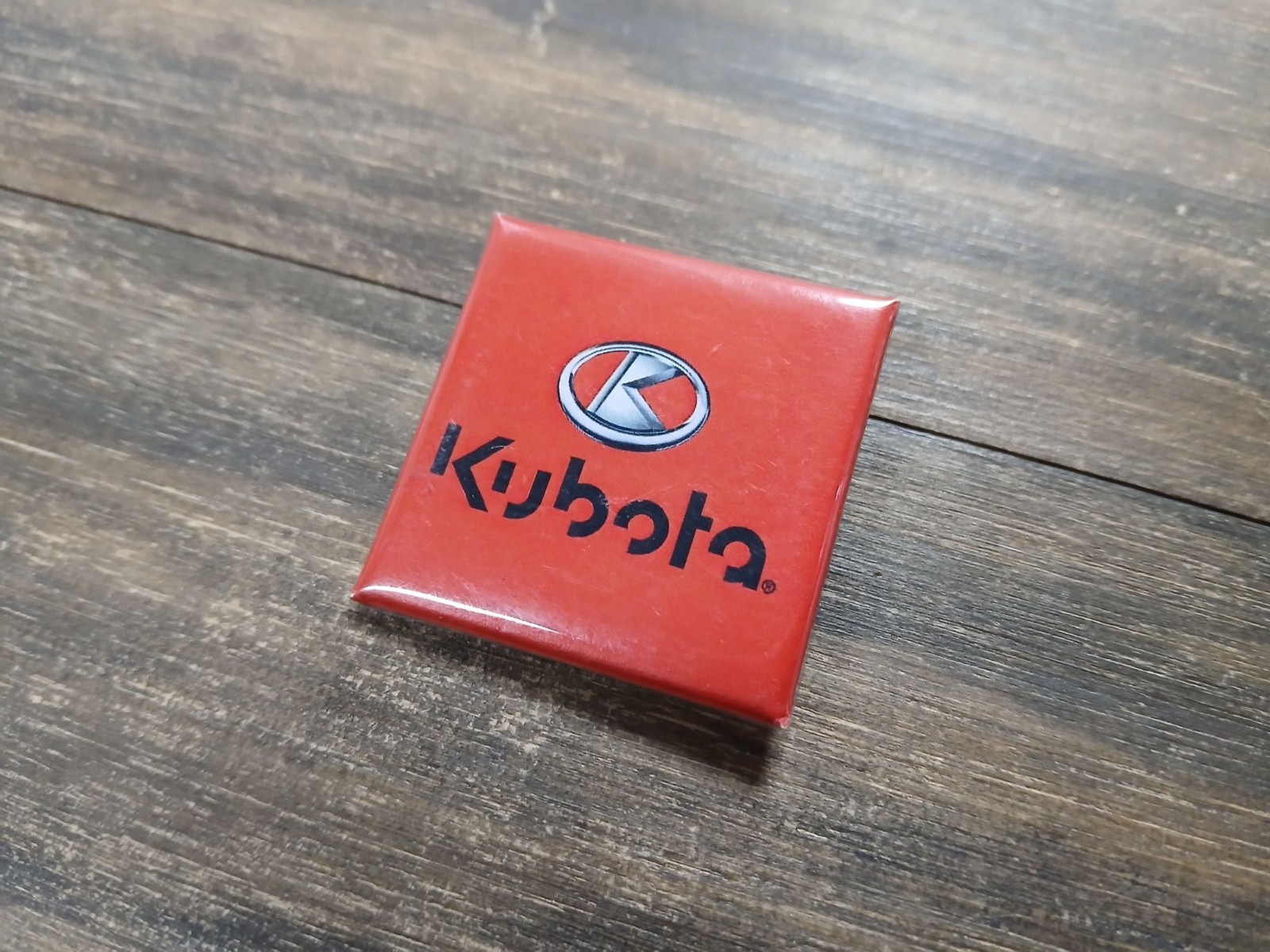 Kubota Ag Machine Button Pin Japan Tractor Utility Vehicle Company Promo Gear