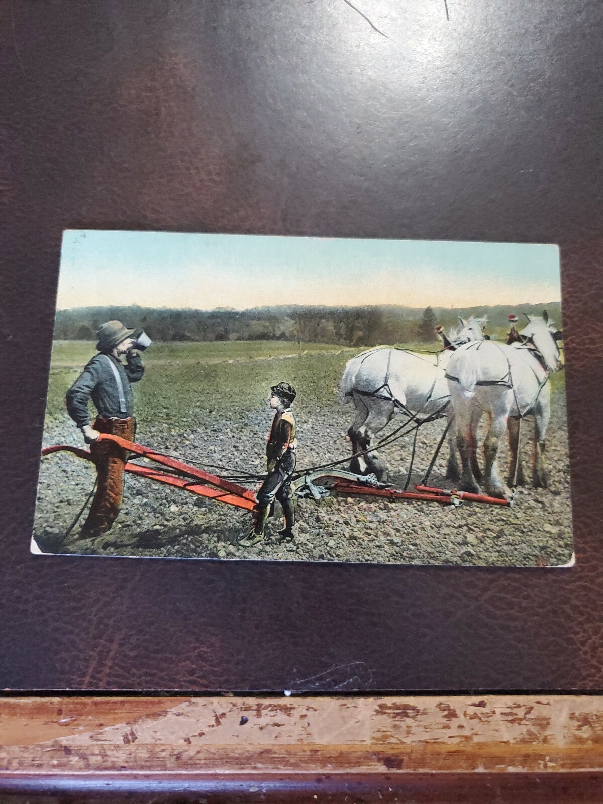Vntg 1890s Farm Implement Agricultural Postcard