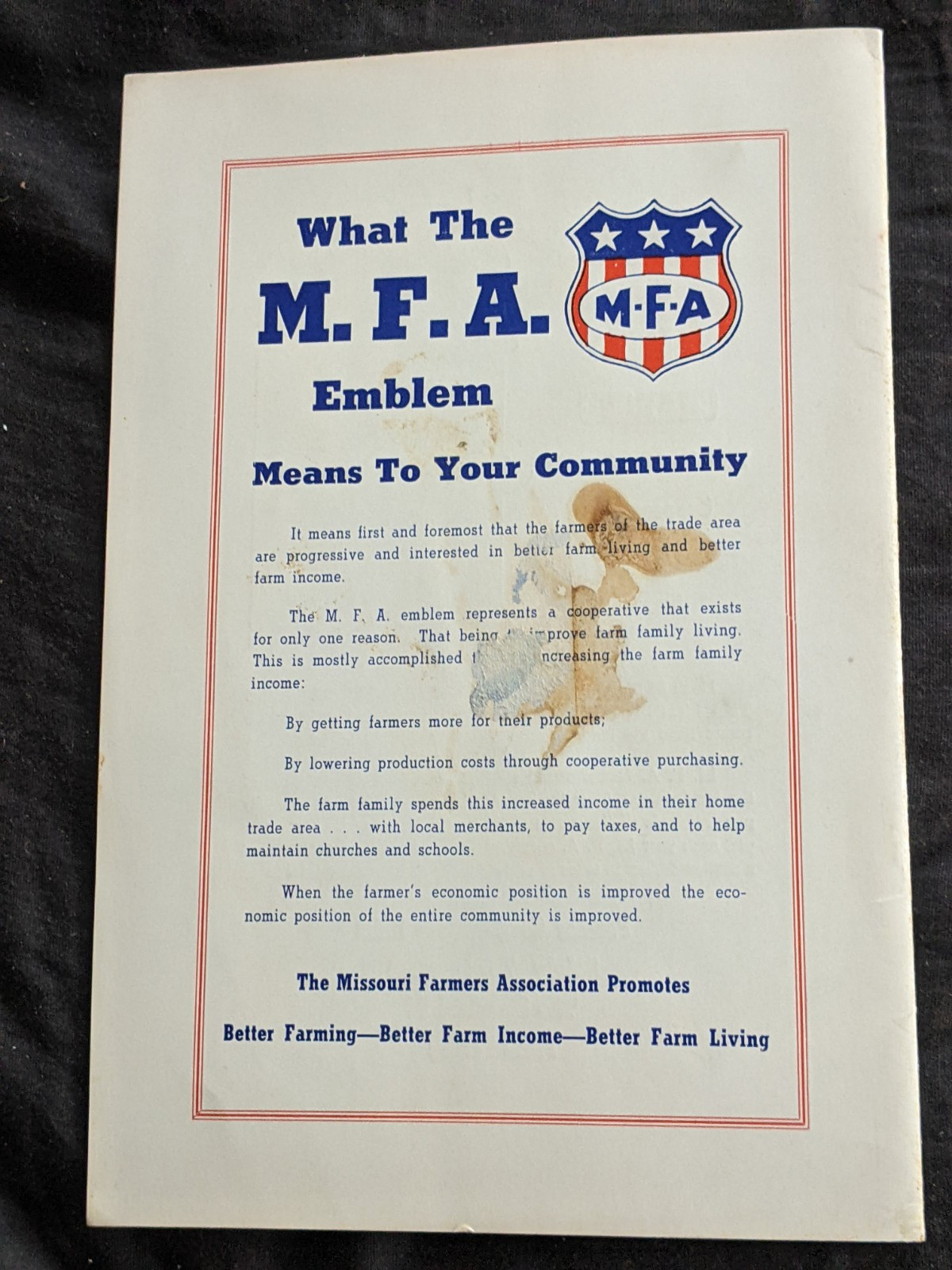 MFA-Missouri Farmers Association 1948 Cooperator Magazine