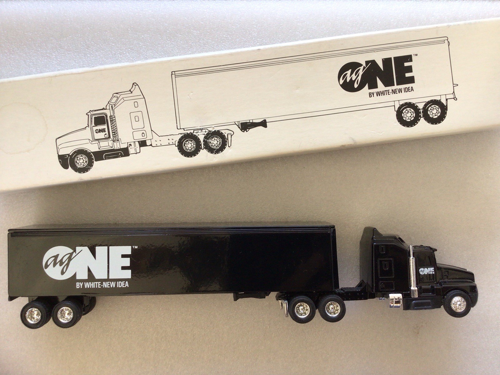 AGCO Ag One Ertl Truck And Trailer Toy Vintage New In Box