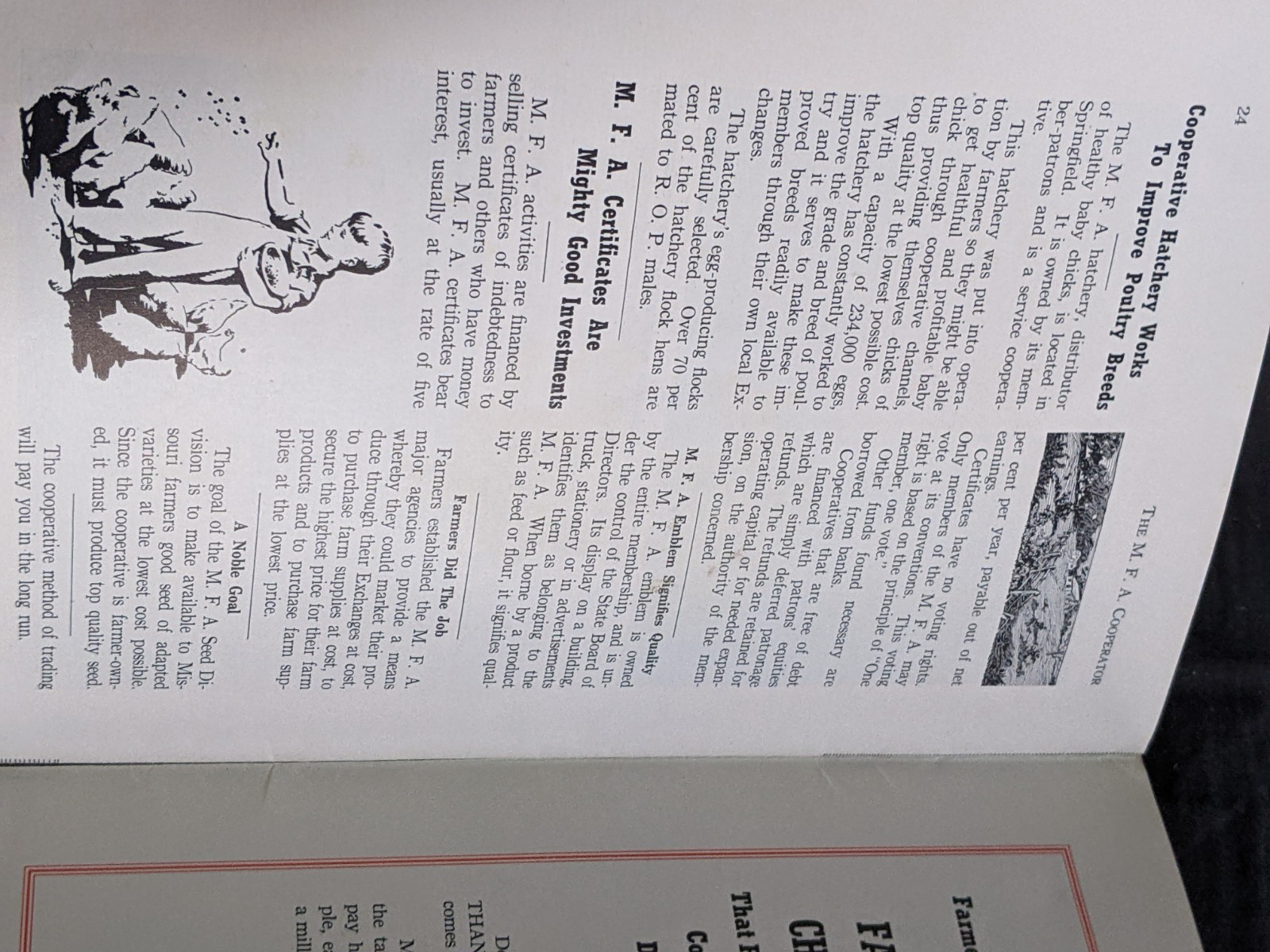 MFA-Missouri Farmers Association 1948 Cooperator Magazine
