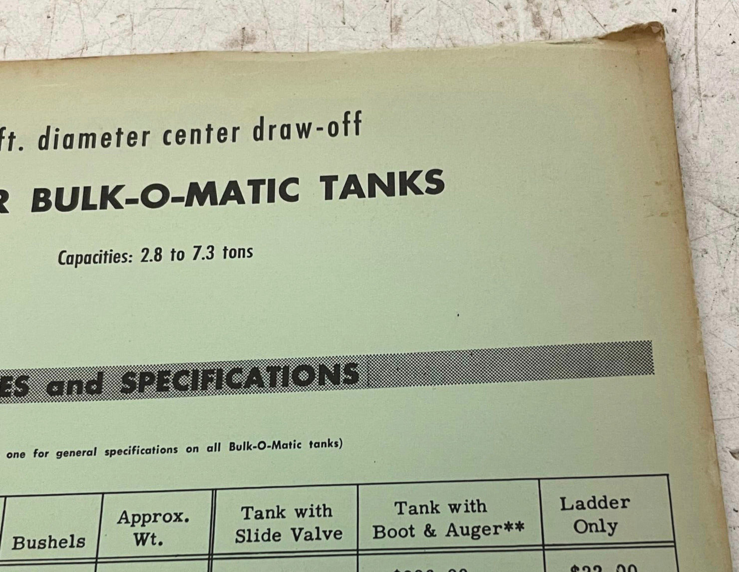 Vtg Butler Grain Bins Bulk O Matic Tanks Trans Duct Assembly Schematic Ad Bundle