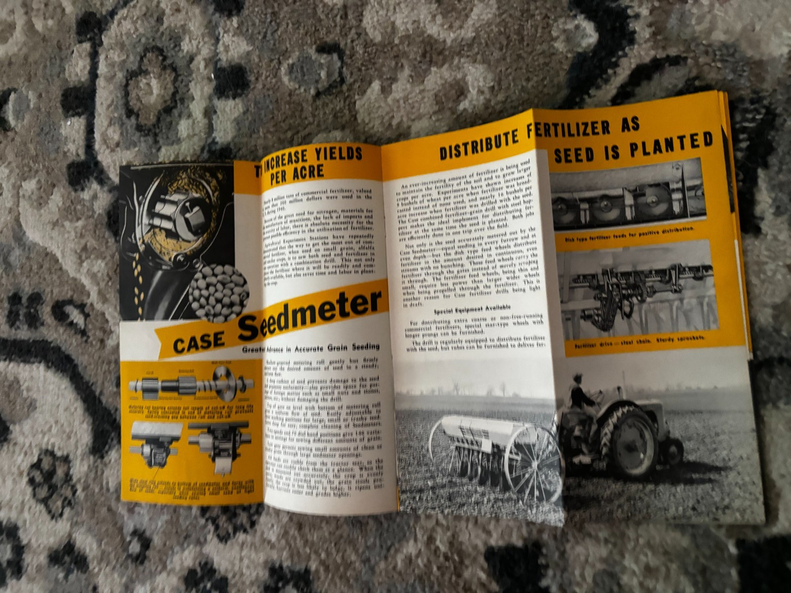 Case Tractor Fertilizer Grain Drills For 1946 Brochure DCPA26