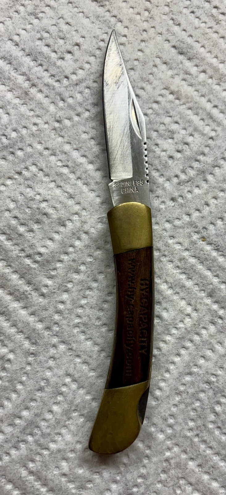 Vintage HY-CAPACITY Humboldt, Iowa Pocket Knife
