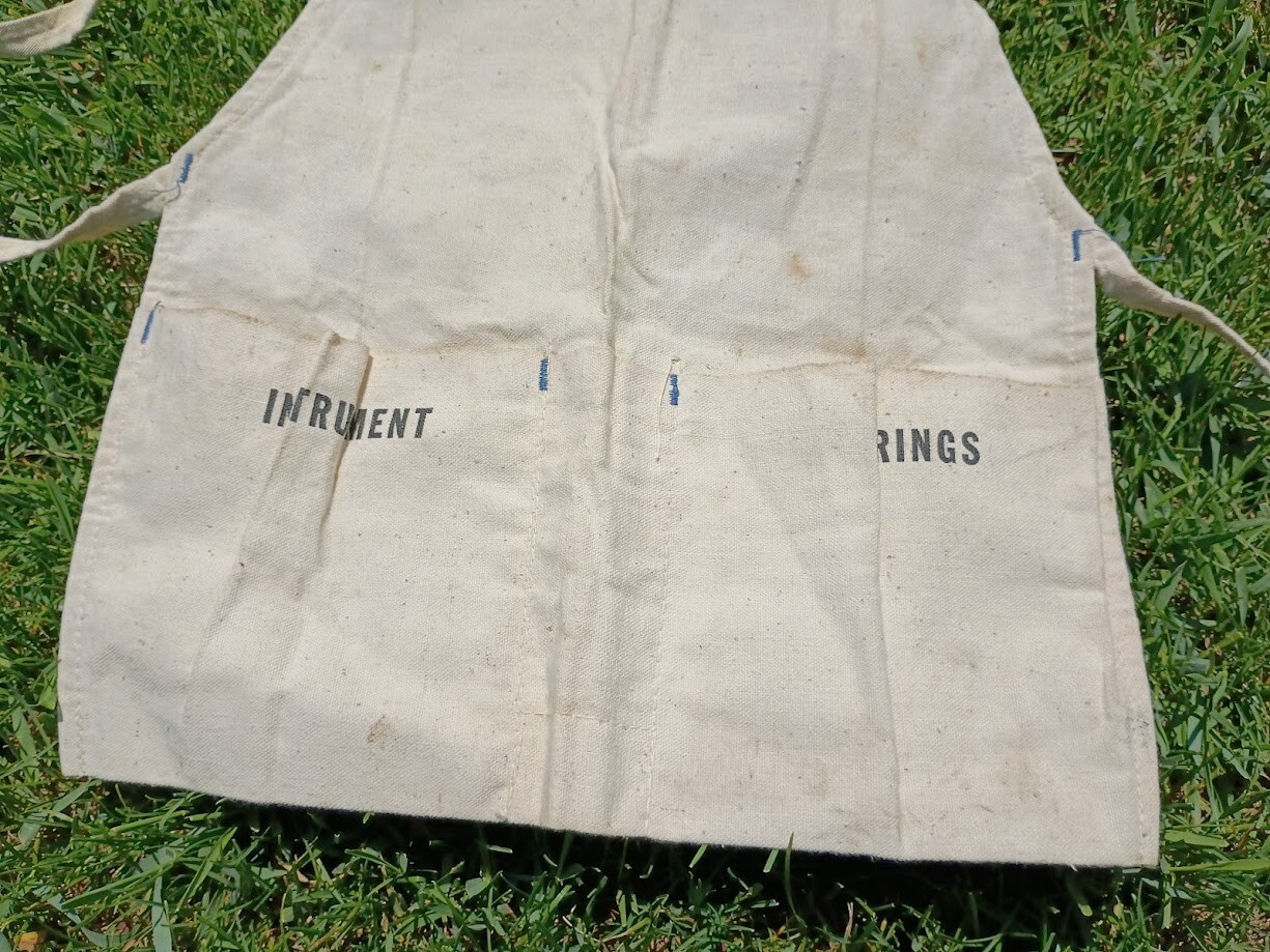 —Vtg Elastrator castrator canvas work apron – California Stockman’s Supply