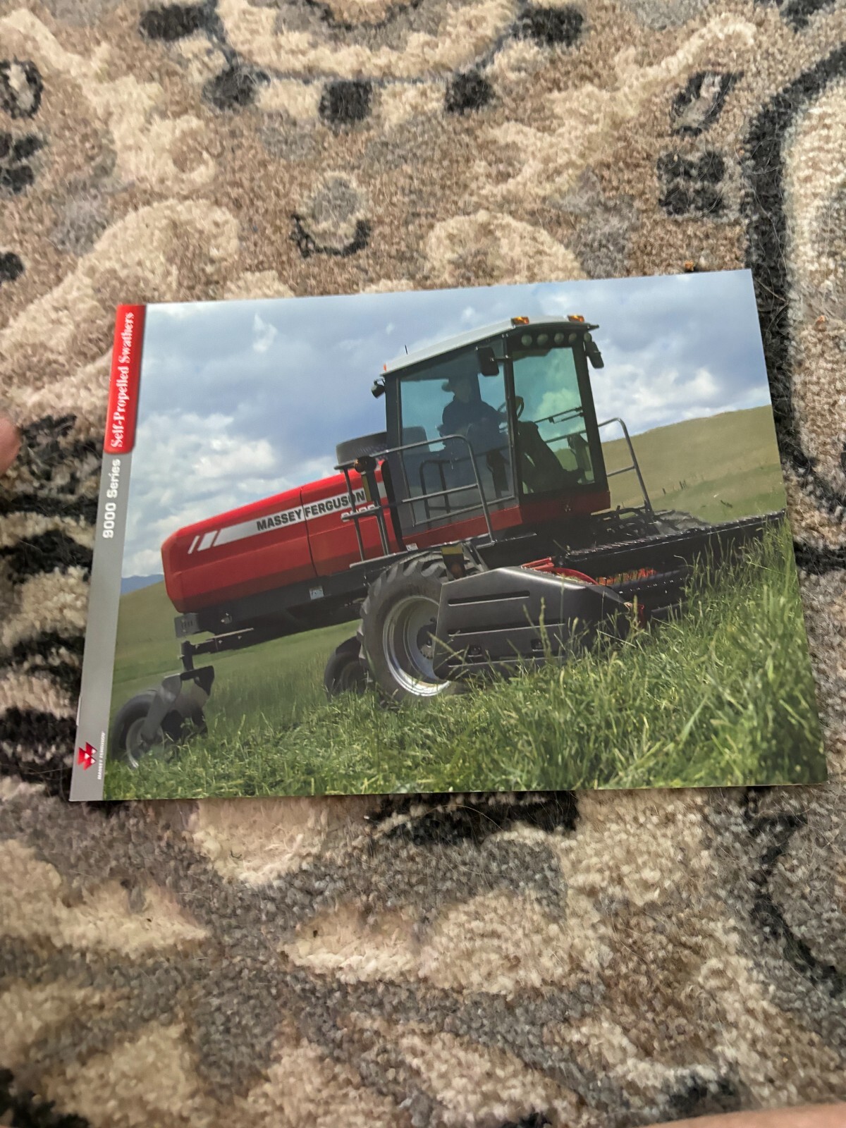 Massey Ferguson 9000 Series Windrowers Brochure FCCA24