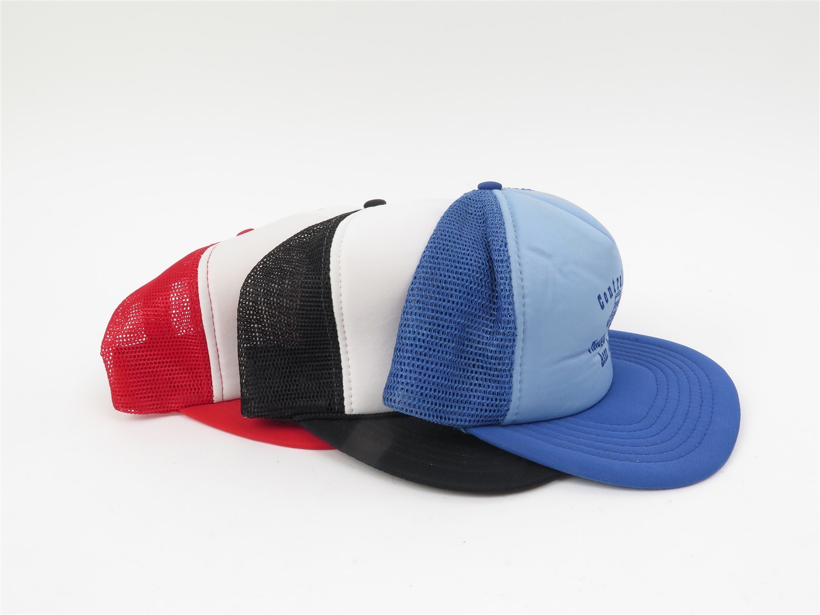 Vintage Machinery 3 Ag Caps Foam Mesh Snap Back Trucker/Baseball Caps