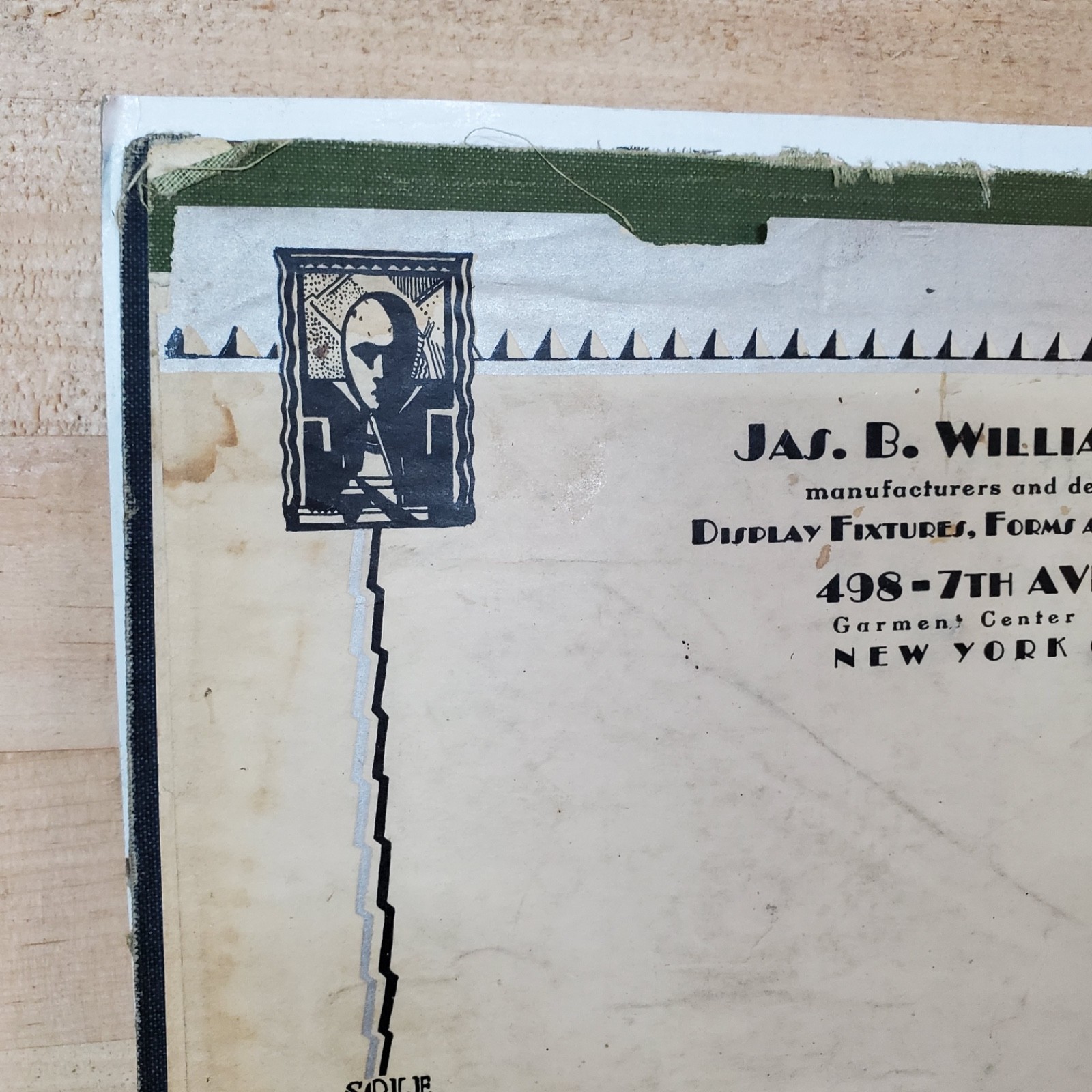 1950&rsquo;s Jas. B. Williams Inc. NYC Unused Letterhead Stationary work-up model