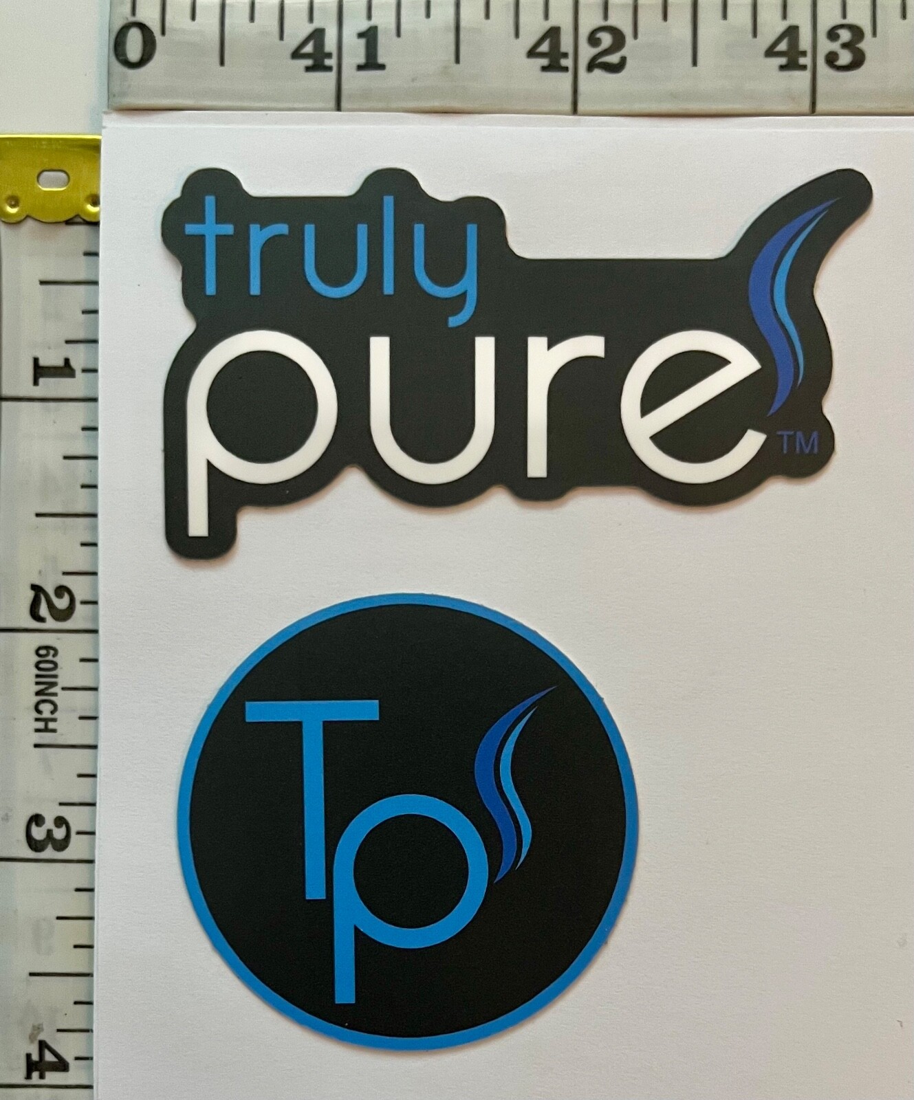 Truly Pure Cannabis Vinyl Sticker – Oregon, USA Cannabis Industry Advertisement