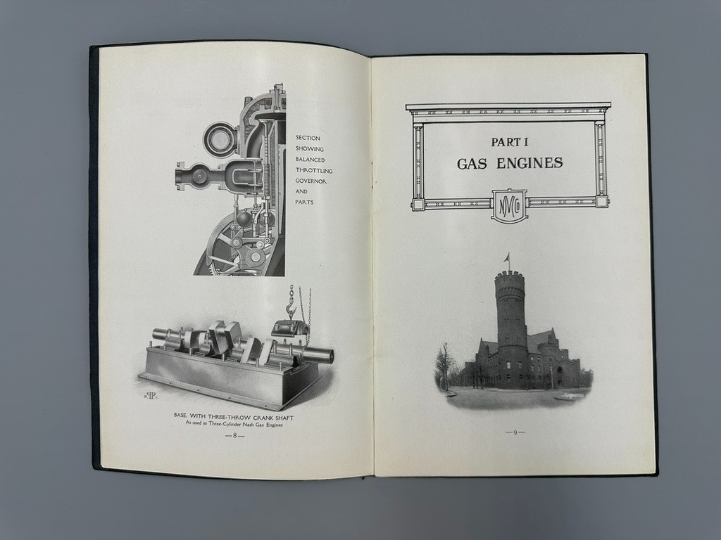 1908 NASH GAS ENGINES National Meter Co CATALOG Antique Advertising