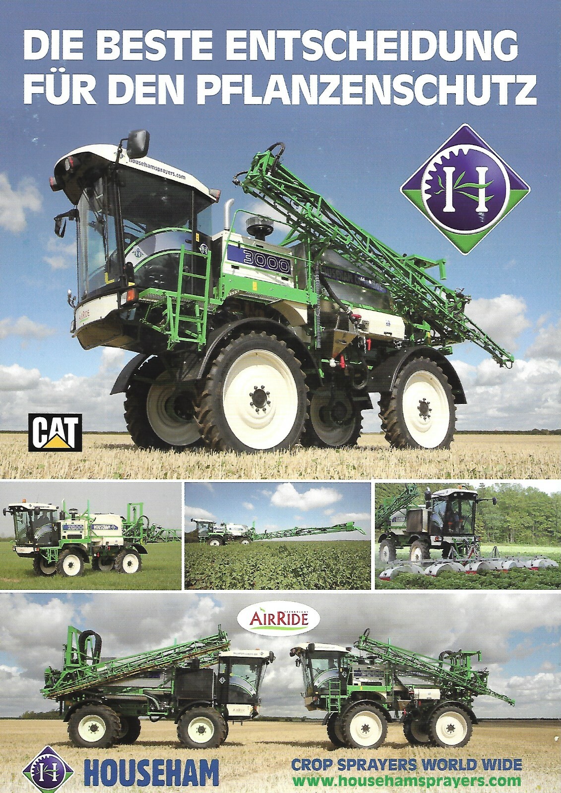 Farm Equipment Brochure – Househam AR Crop Sprayers c2015 GERMAN Prospekt(F7583)