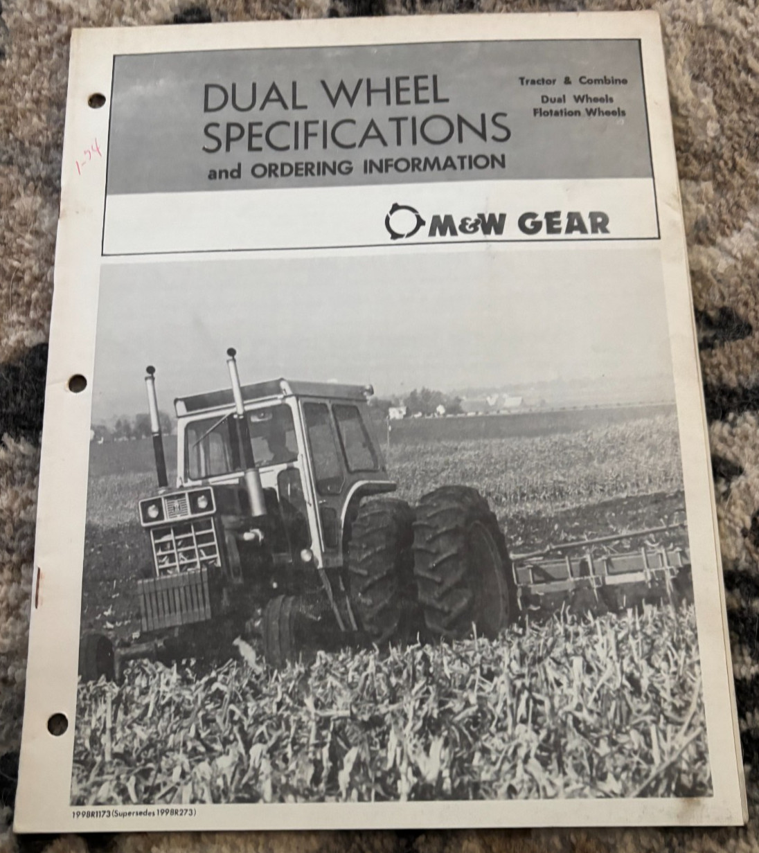 M&W Dual Wheel Specifications & Ordering Information Brochure DCPA26