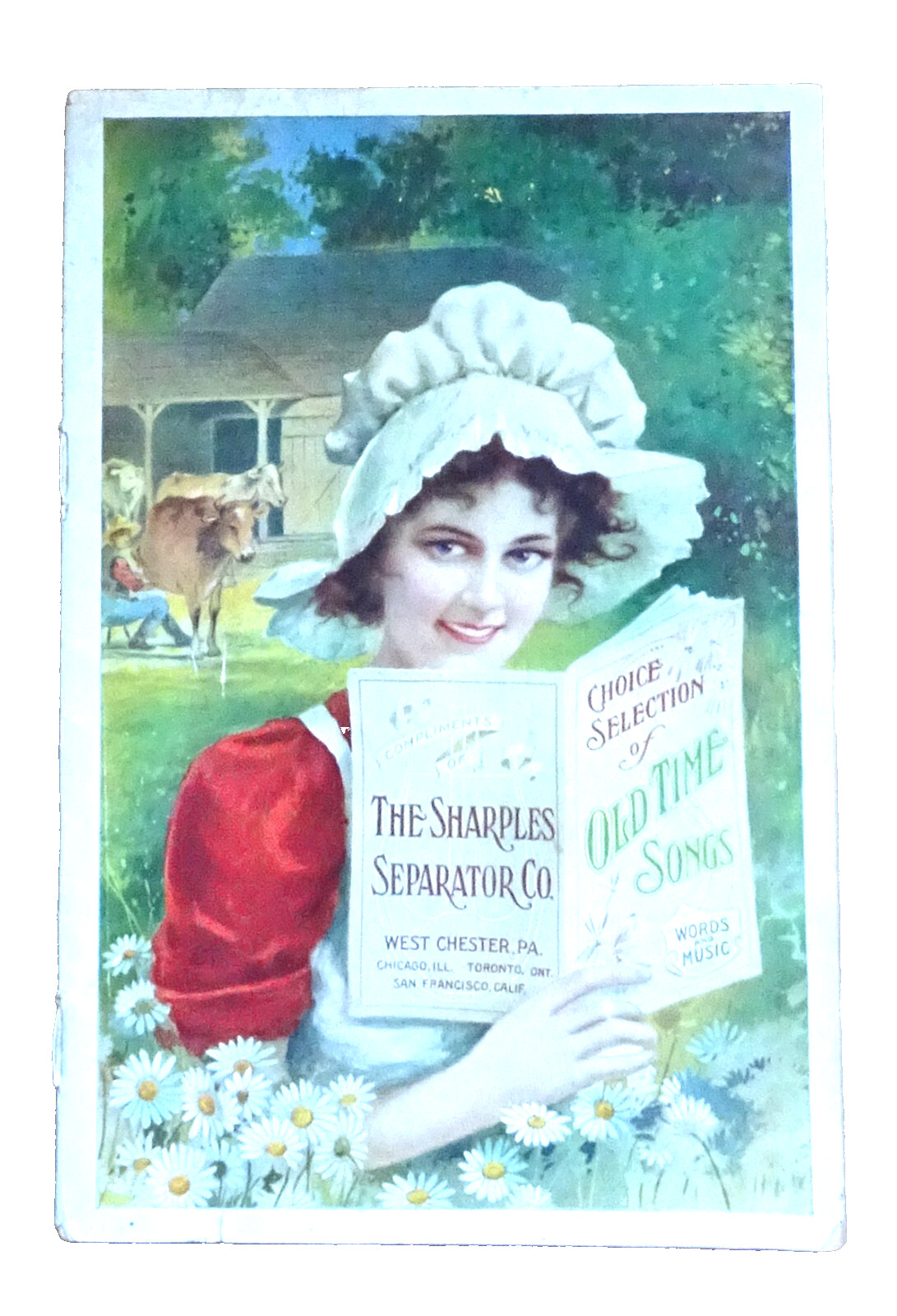 Choice Selection of Old Time Songs, c1900, Sharples Separator Co