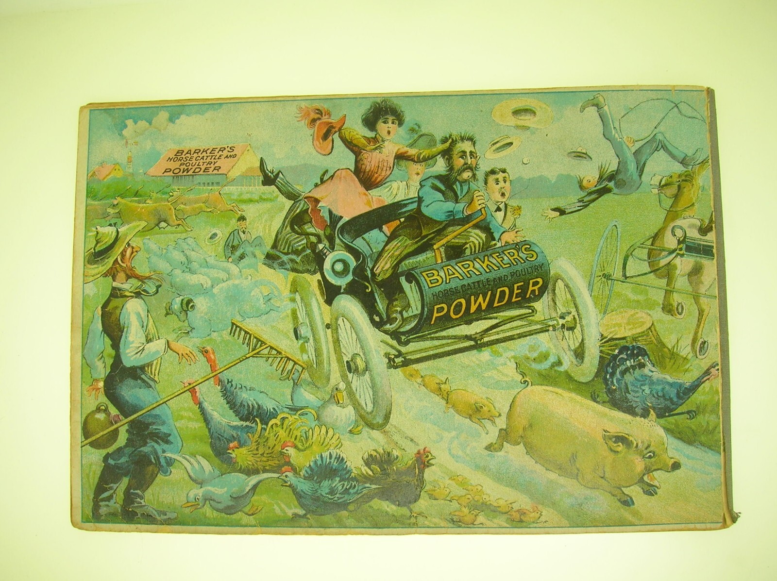 C. 1900 BARKER&rsquo;S KOMIC PICTURE SOUVENIR PART 1,2,3 AND 4 – BLACK AMERICAN – B/O