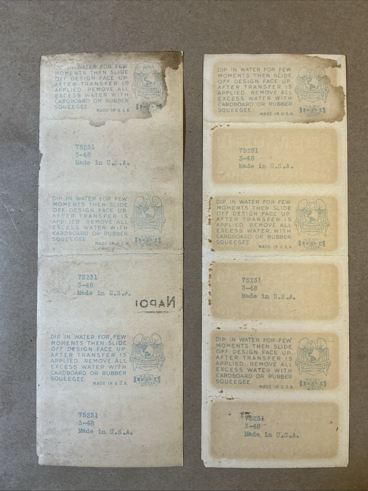 Group Of Heller Aller Co. Brochures 1950s And Before Napoleon Ohio INV-P0126