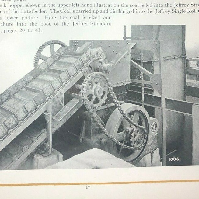 1919 88 pg. « Jeffrey Bucket Elevators » Product Catalog VGC