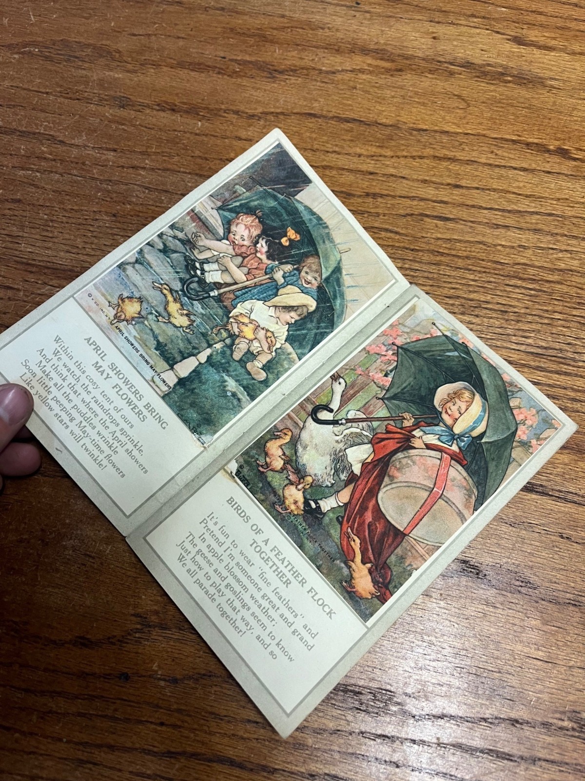 RARE Vintage 1920s Gridley Butter Butterkid Album Advertising Card Milwaukee WI