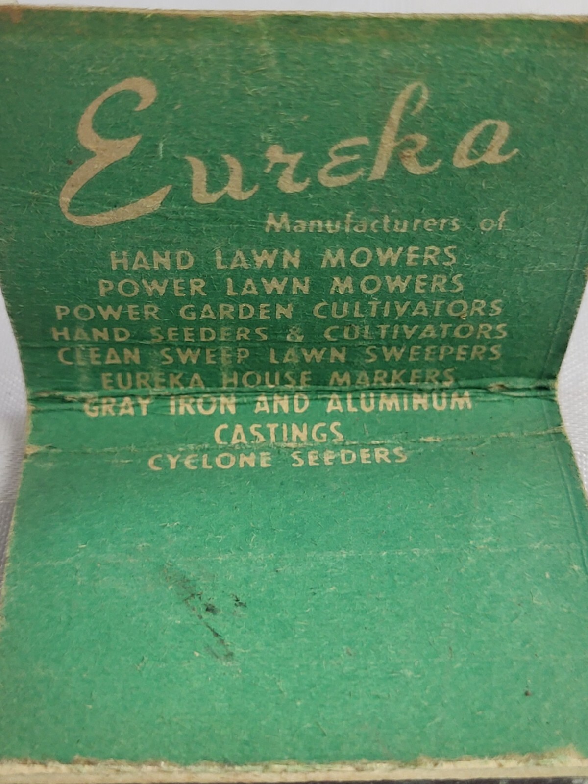 1940&rsquo;S EUREKA WOODSTOCK CANADA CANADIAN CLIPPER LAWN MOWER ADVERTISING VINTAGE