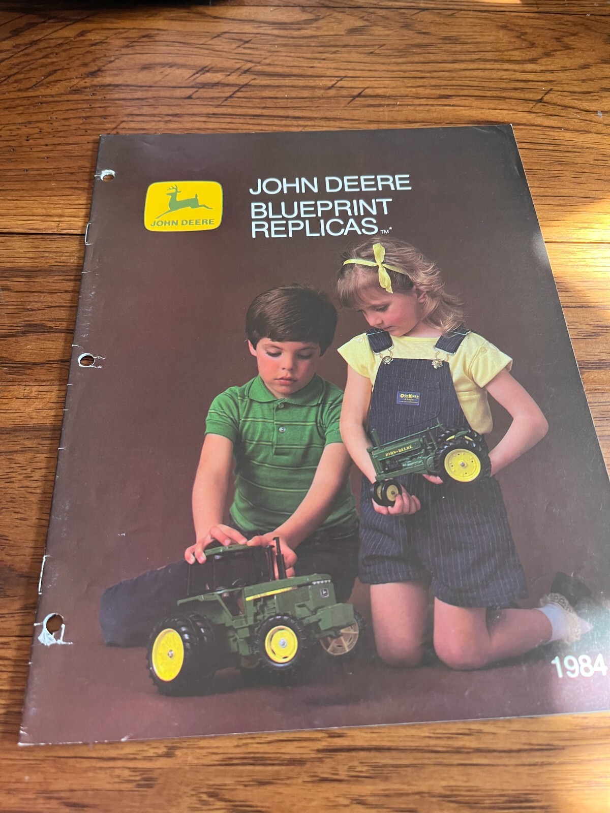 John Deere ERTL Toys For 1984 Brochure FCCA