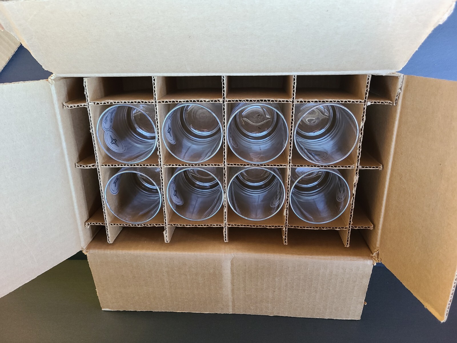 SPERRY RAND NEW HOLLAND DIVISION PA AGRICULTURE 8 GLASS SET FARM EQUIPMENT 75TH