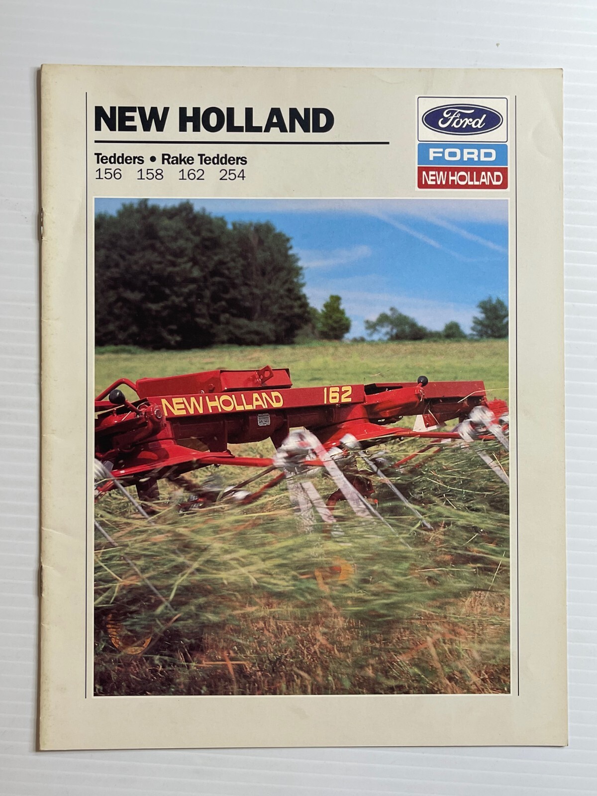 New Holland *156-254* Tedders / Rake Tedder Sales Brochure (Original Brochure)