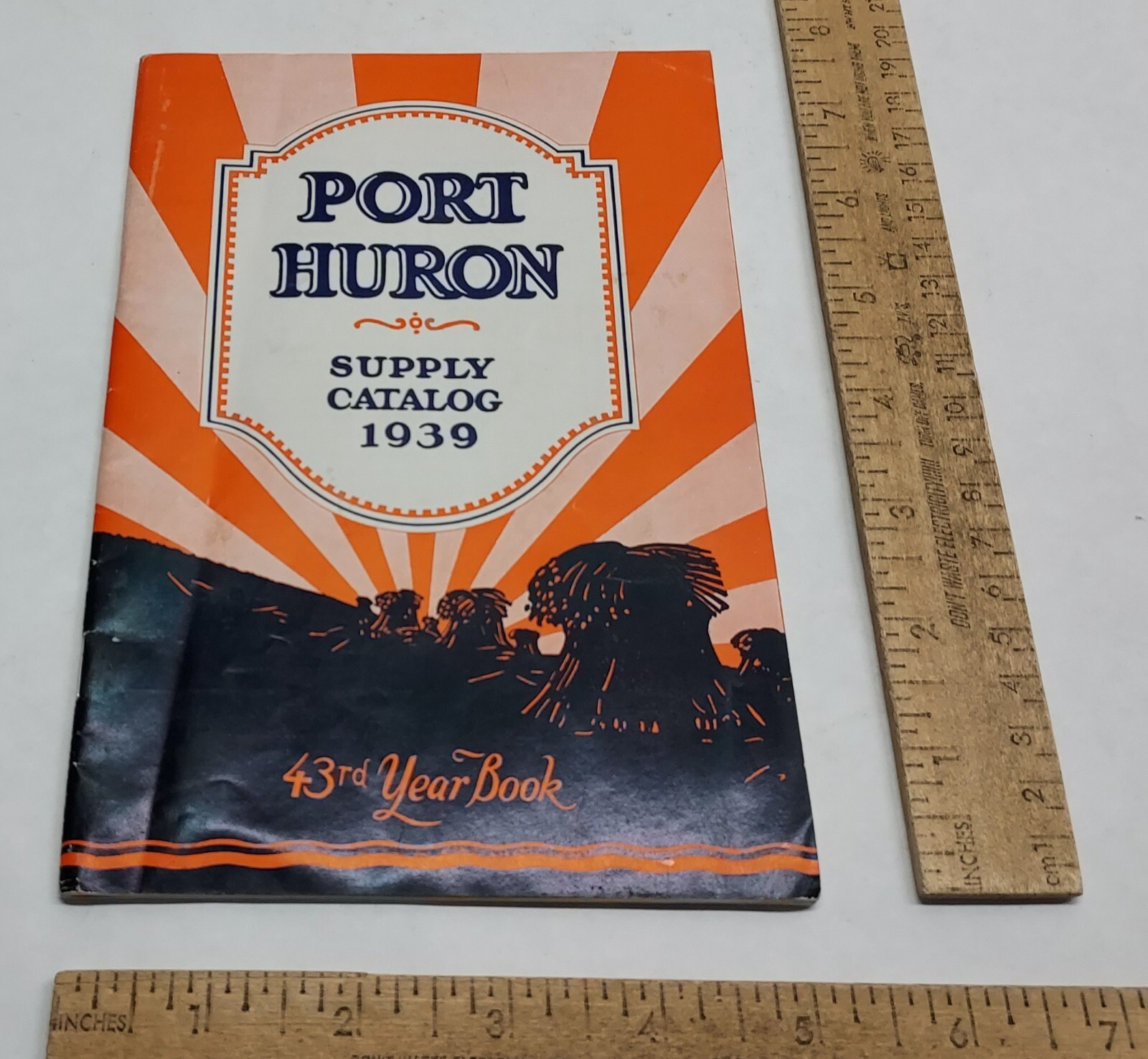 1939 – SUPPLY CATALOG – PORT HURON – 43rd Year Book – listing #7380