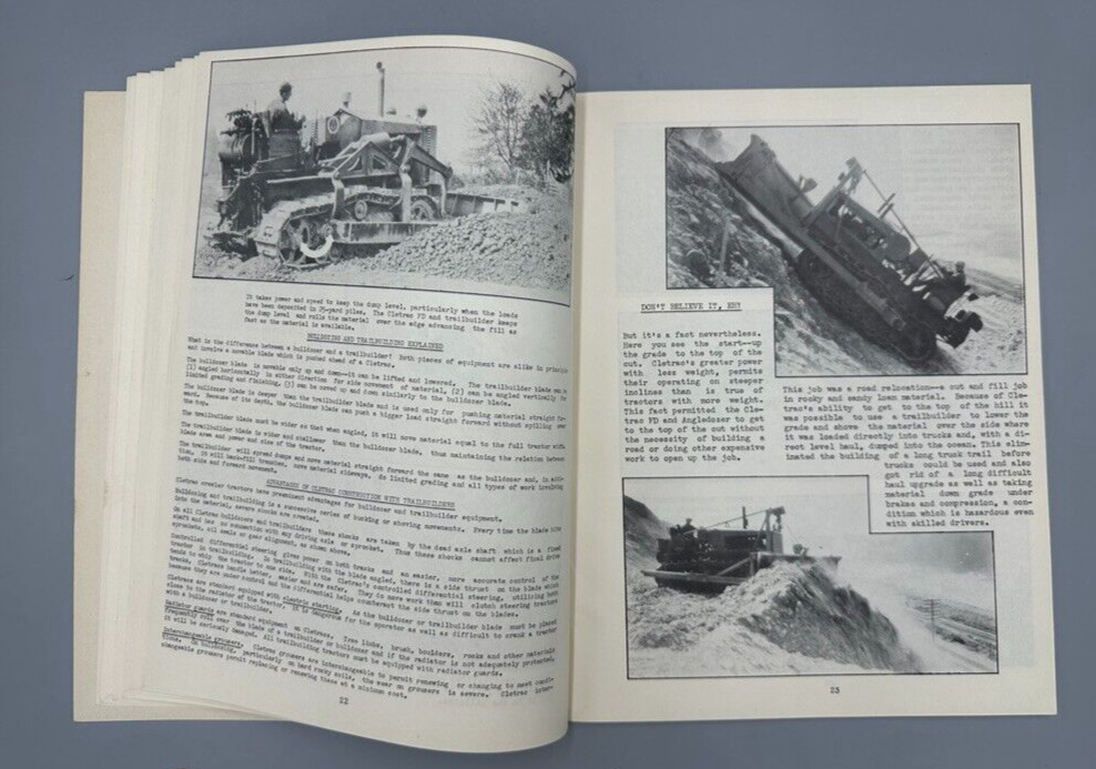 1937 CLETRAC Crawler EARTH Movng CLEVELAND TRACTOR Machinery BULLDOZER Advertise