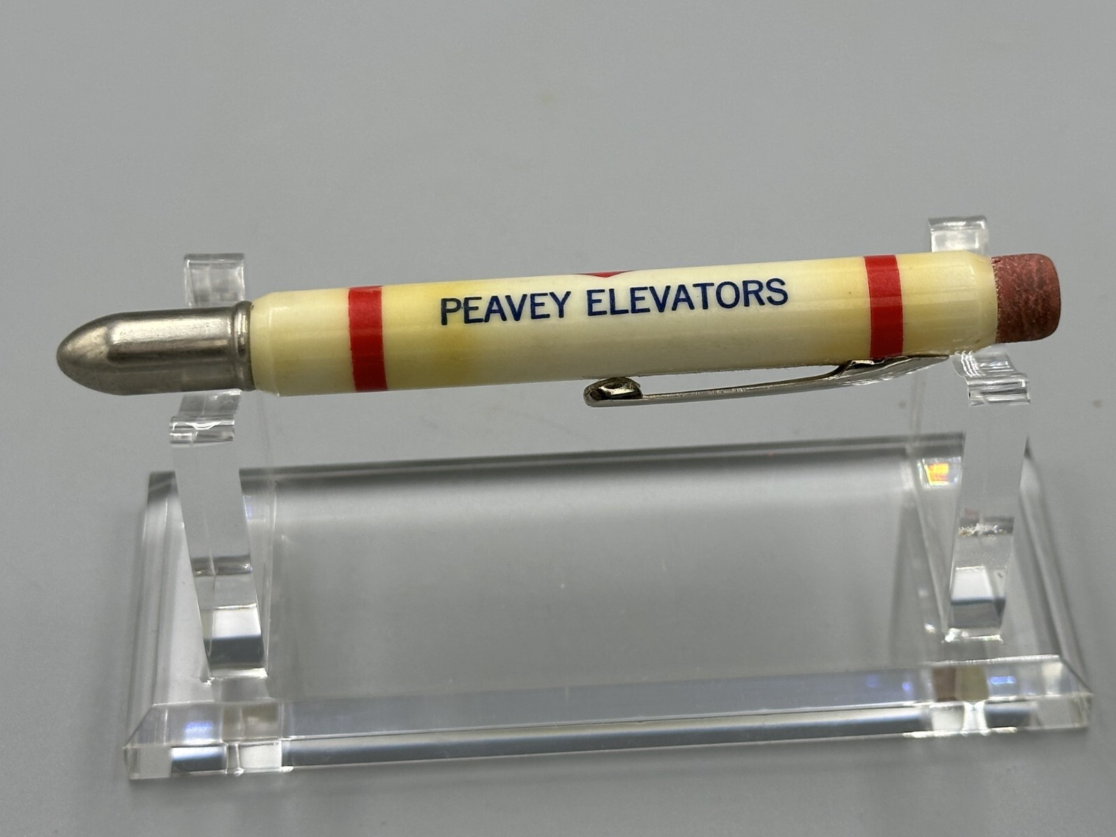 Vintage FARM ELEVATOR Advertising BULLET PENCIL Peavey MINNESOTA Co-op FAIRFAX