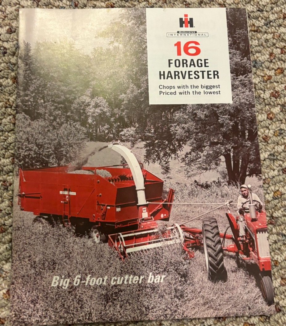 International Harvester 16 Forage Harvesters For 1964 Brochure FCCA25
