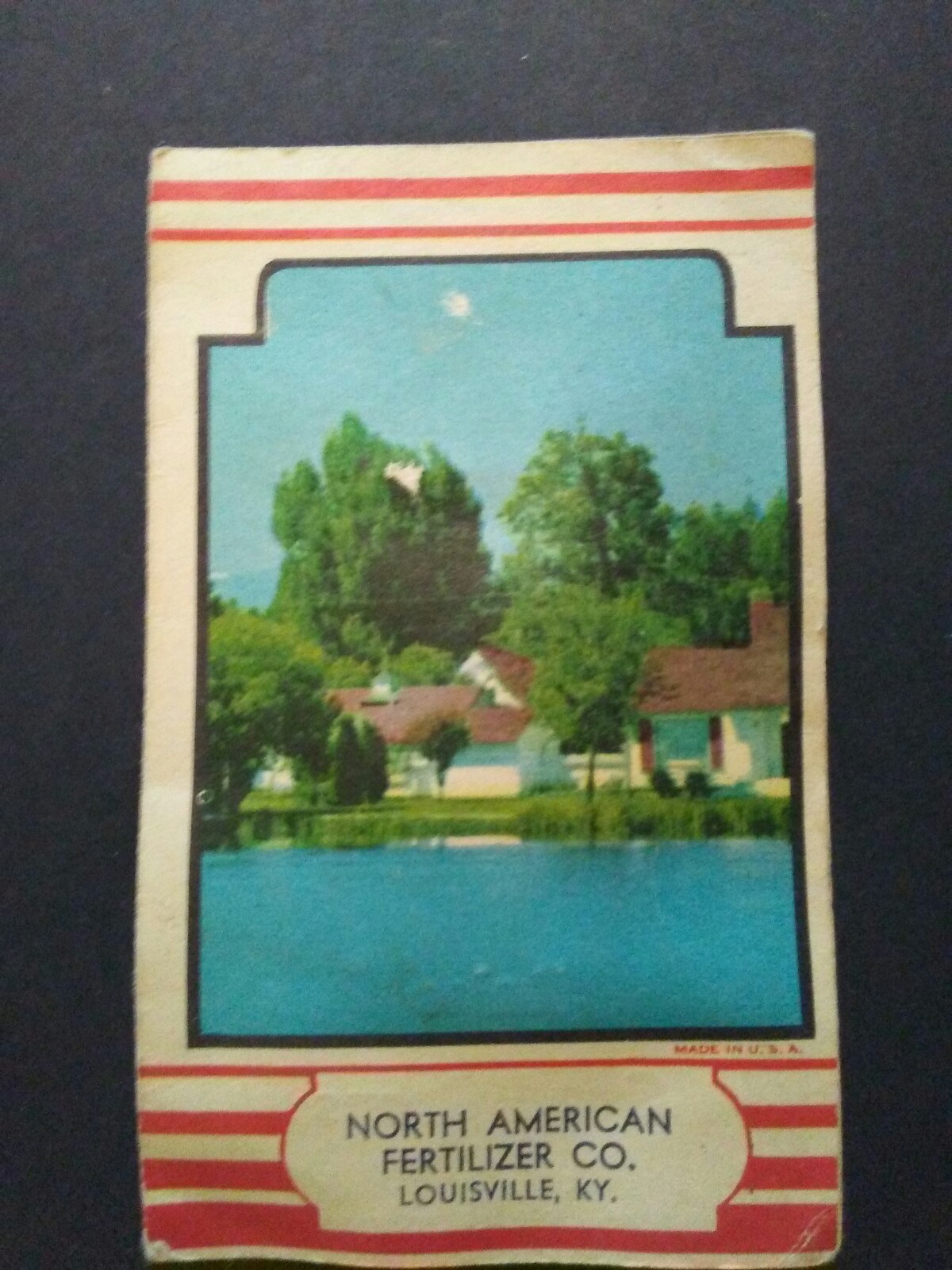 North American Fertilizer Co Louisville Kentucky Advertising Sewing Needle Book