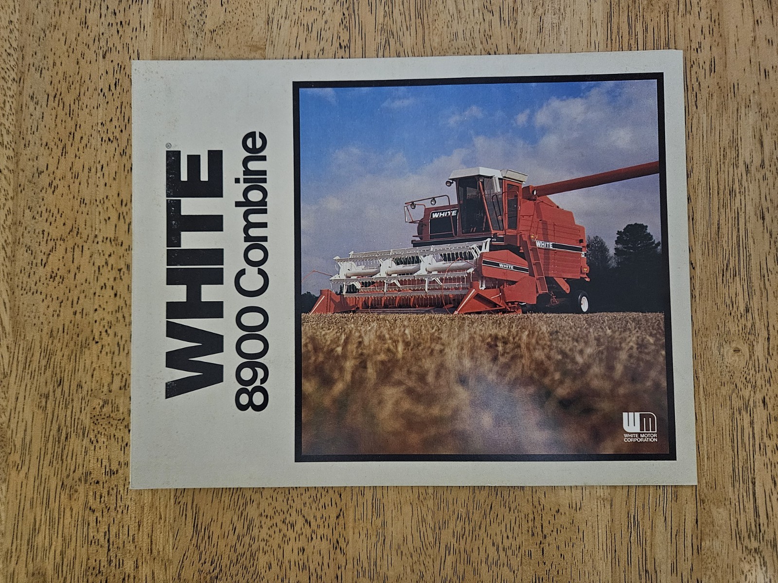 White 8900 Combine Literature