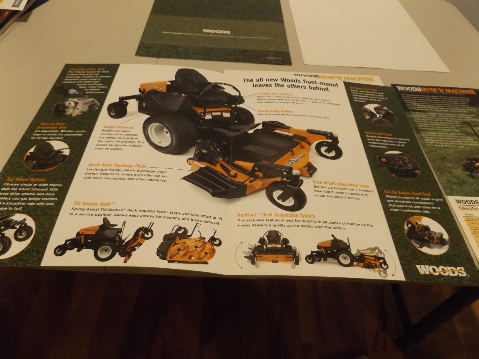5-pc. WOODS MOW&rsquo;N MACHINES, 2001-2002