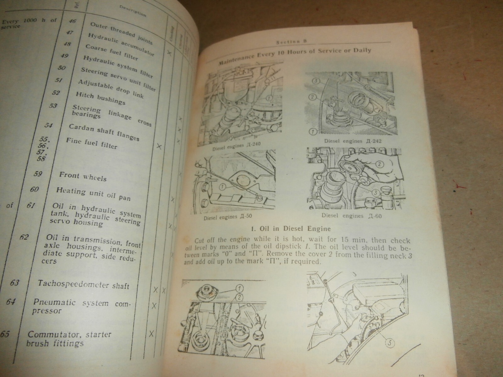 Belarus MT3-80 82H 82P 550 552 560 562 570 572 510 520 Tractor Operation Manual
