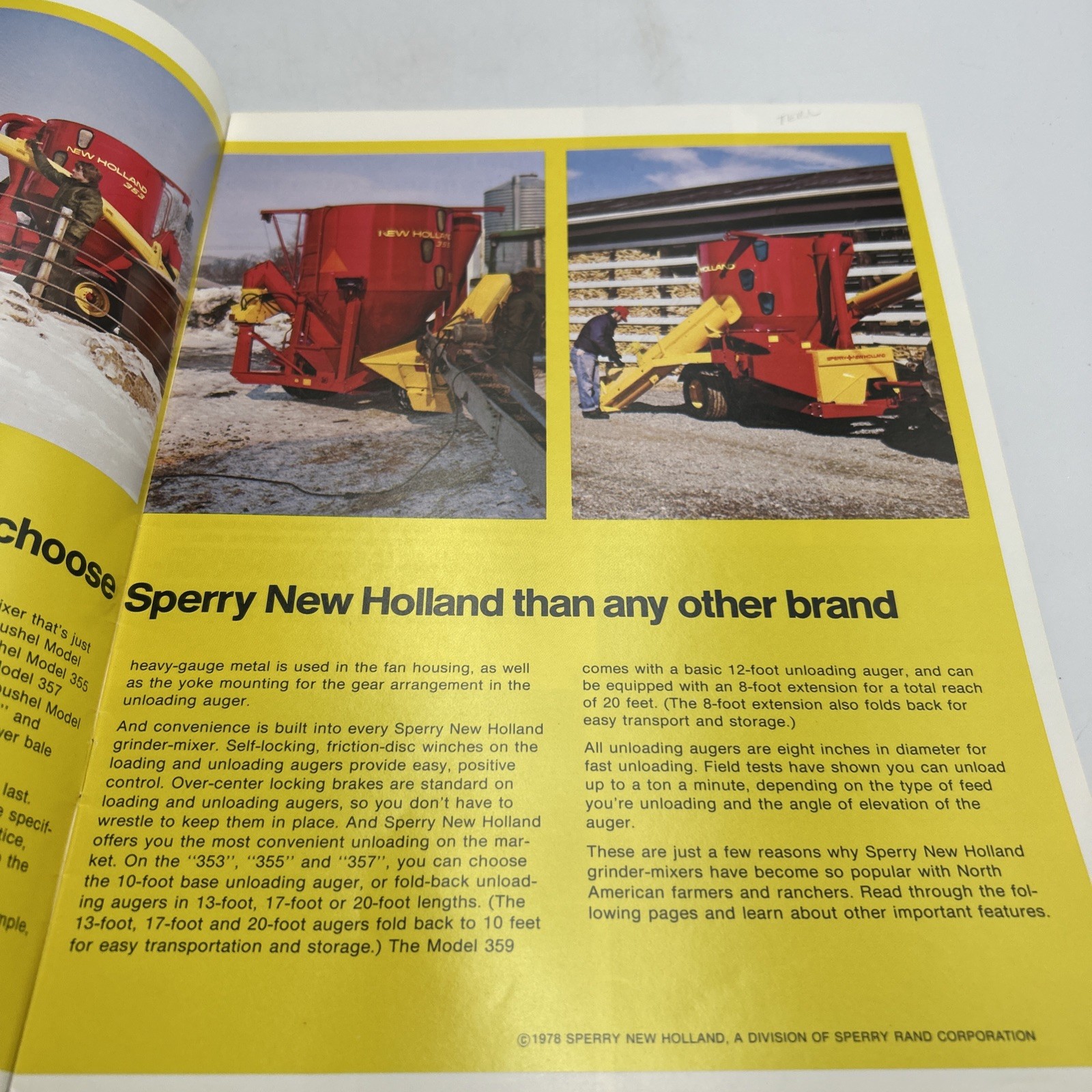 New Holland Grinder-Mixers
