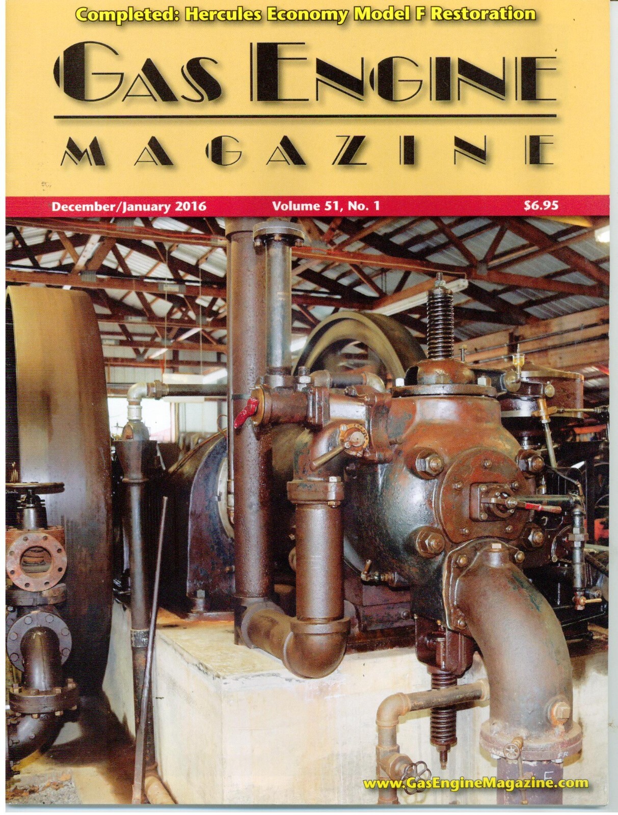 Lima Engine, Hercules Economy Model F Restoration, Large Gas Engines, Chore Boy