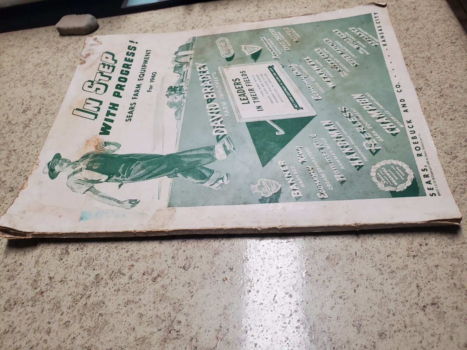 1940 Sears Farm Equipment Catalog, In Step With Progress