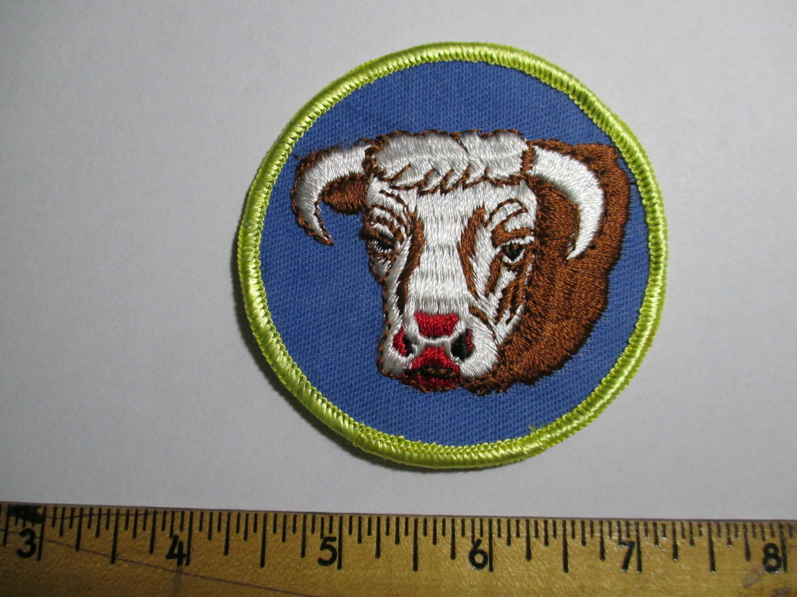 Bull Patch Agricultural Farming Animals Weed & Feed NOS Vintage 70&rsquo;s