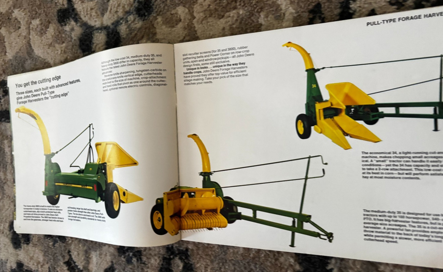 John Deere Forage Equipment For 1974 Brochure DCPA26