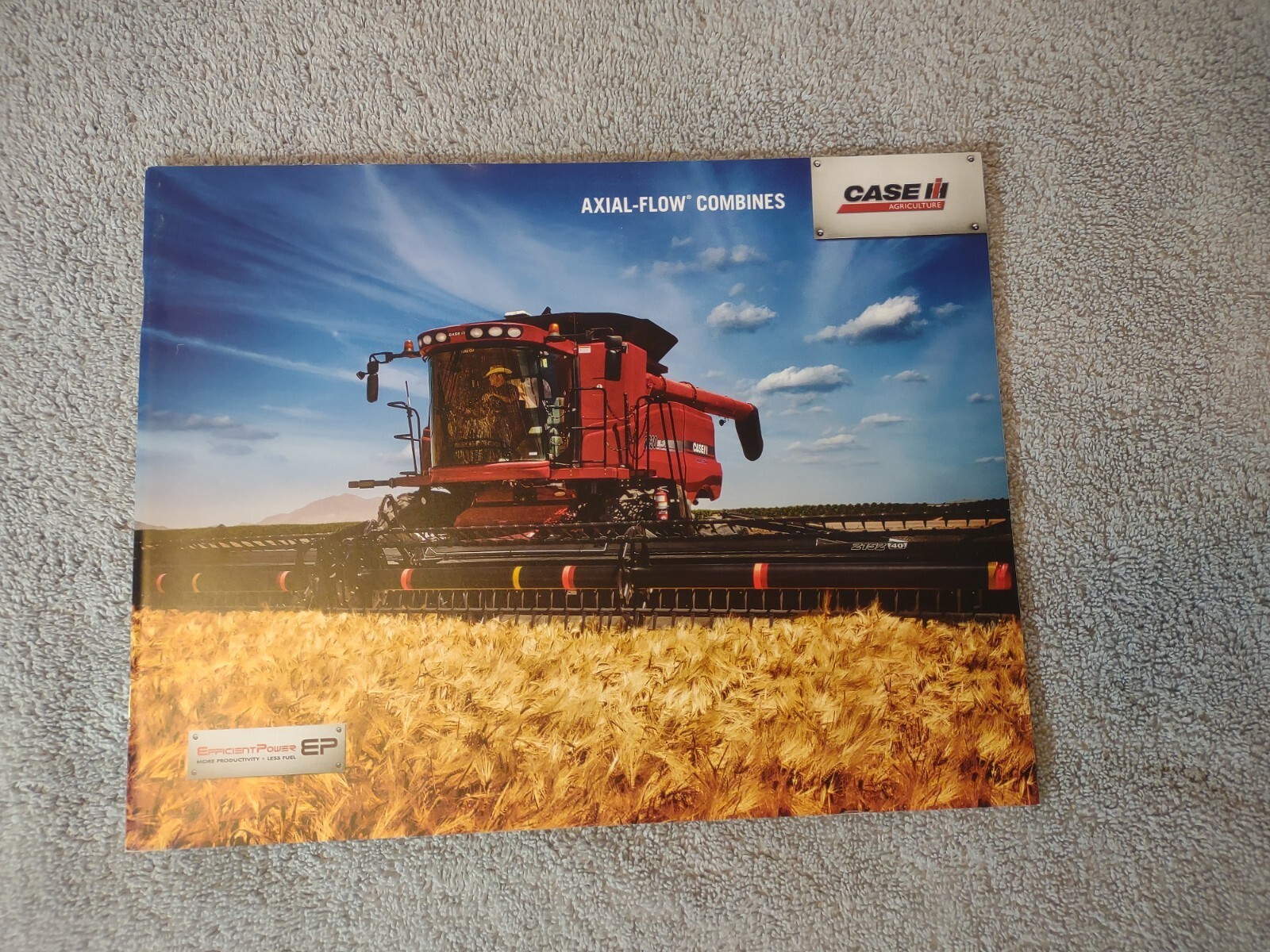 Case IH Axial-Flow Scout Air Drill Air Cart Sales Brochures. Lot Of 4 Brochures