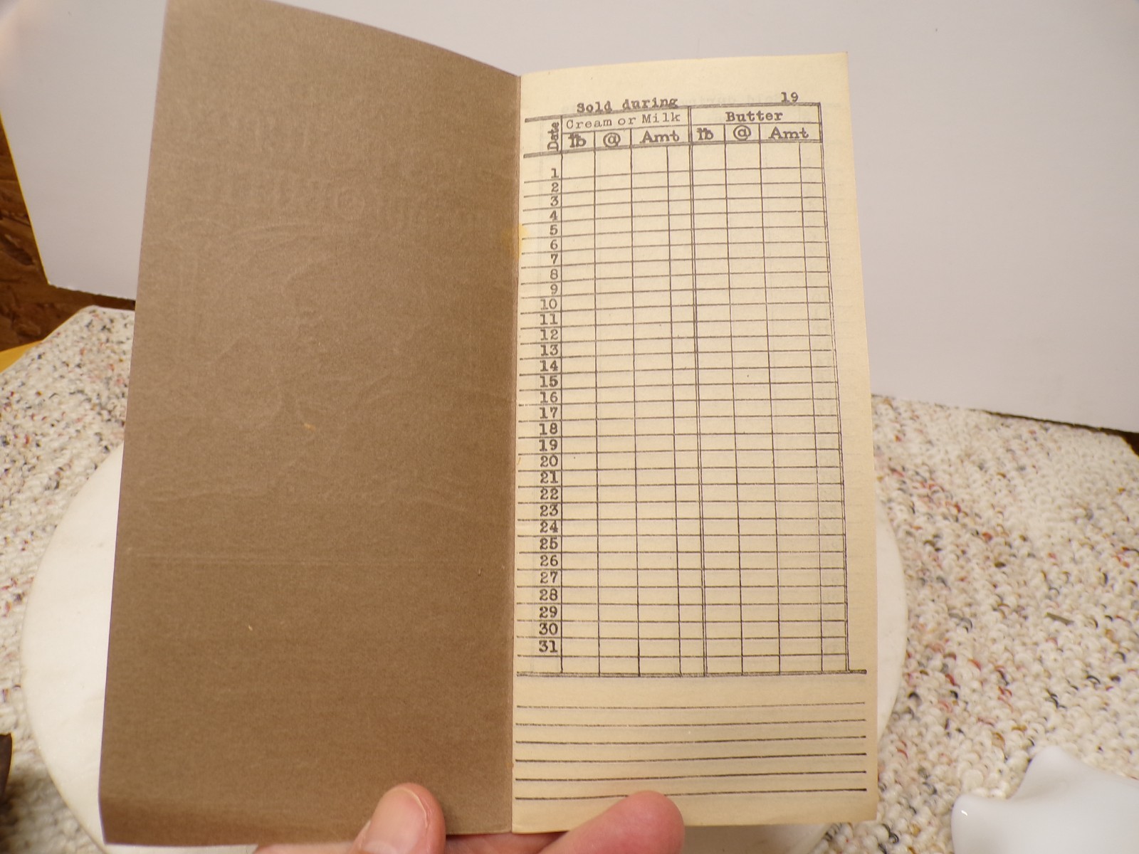 1903 Record Eggs Poultry-Cream-Butter Van Meter State Bank Iowa FAMILY LISTED?