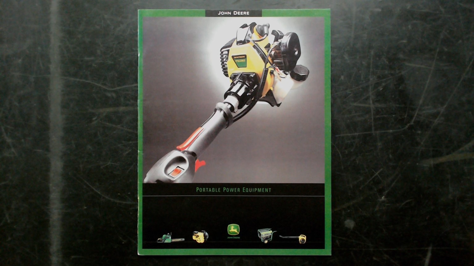 John Deere Portable Power Equipment Brochure Vintage Agriculture Trimmers