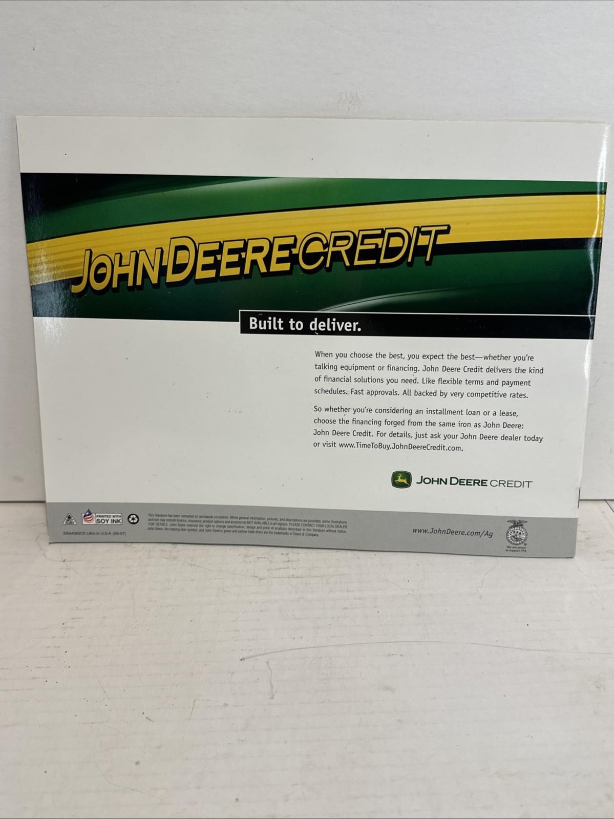 John Deere 6120 6220 6320 6420 Tractor for 2005 Brochure