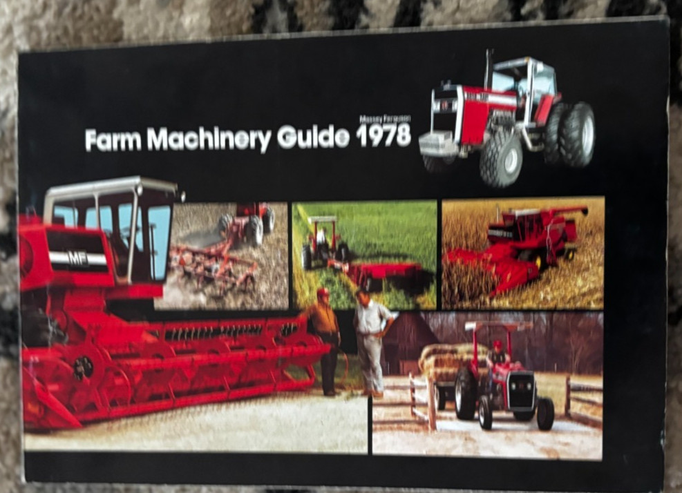 Massey Ferguson Buyers Guide For 1978 Brochure DCPA26